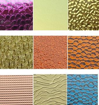 3-6MM Colored Patterned Glass Mirror For Walls With CE/ISO Certificate