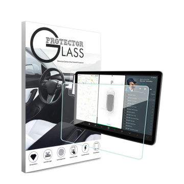 Premium 9H Anti-Fingerprint Touchscreen Protector for Tesla Model 3 Y X S