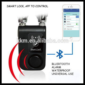 110dB High Security Bluetooth Smart Lock for Bike, Motorcycle and Door
