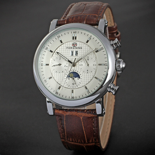 OEM/ODM fashion mens automatic movement date watch