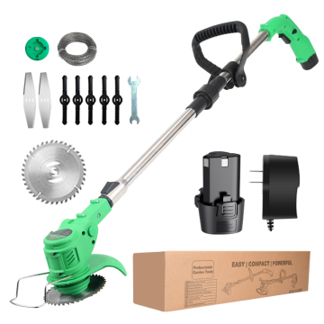 Lightweight Cordless Lawn Mower with Pruning Shears - 1.5Ah Battery