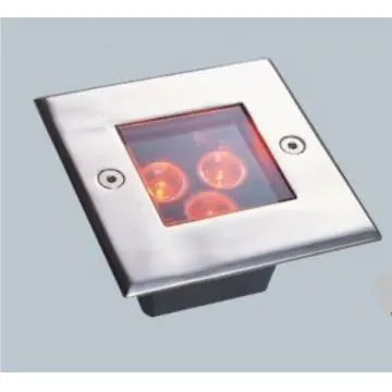Square 3x1W LED Underground Light
