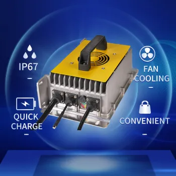 20A Battery Charger for Hybrid Car, Forklift, Golf Cart - 12V to 120V Lead Acid Lithium LiFePO4