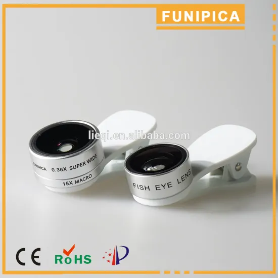 New hot products on the market 3 in 1 colorful clamp mobile phone camera lens