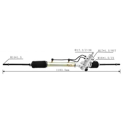 CRÉMAILLÈRE DE DIRECTION ASSISTEE POUR Toyota Rav-4 96-00