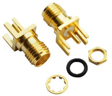 Mini SMT PCB Mount Female SMA Series for PCB Board Custom Specification