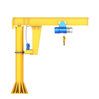 Slewing arm gib crane for sale