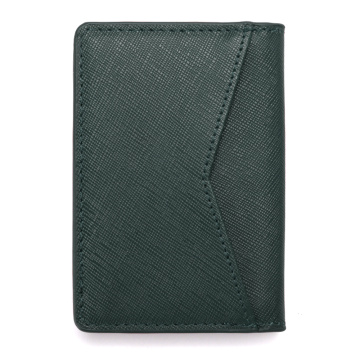 Free sample leather Credit coin pocket card holder