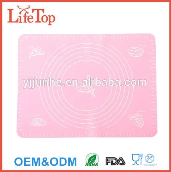 Heat Resistant Silicone Pastry Mat Rolling Mat (50 x 60 cm)