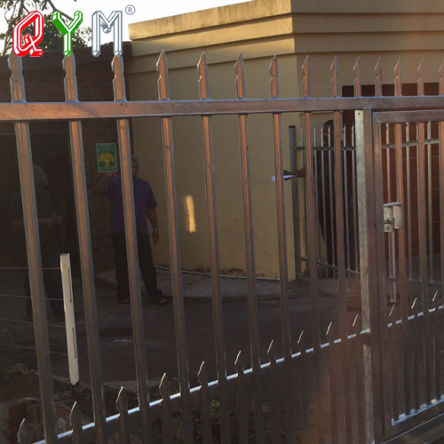 Angle Fer Steel Residential Security Palisade Fence