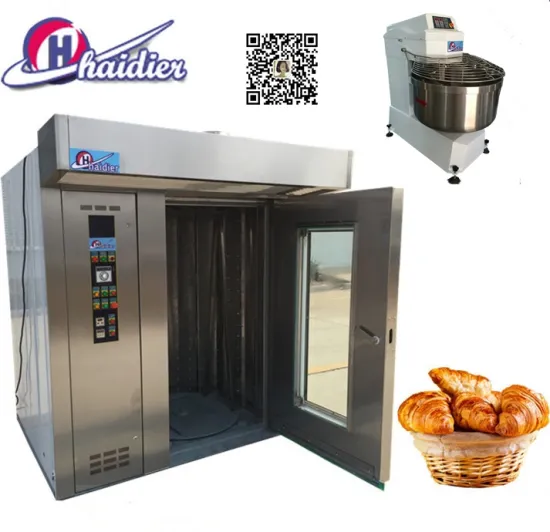 Bakery Equipment Gas Dough Mixing/Rotary Oven Machine for Bread/Cake