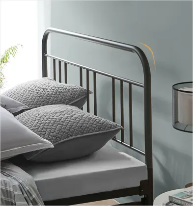 Zero Noise Folding Metal Bed - King, Queen, Single Sizes