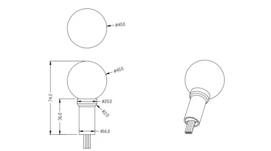 Smart commercial string lights