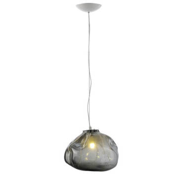 Nordic Ceiling Lights Smoke gray white clouds decorated glass hanging lamp Factory