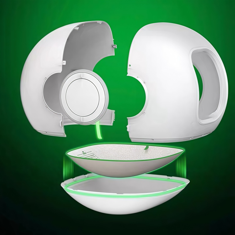 Smart Self-Cleaning Litter Box for Cats
