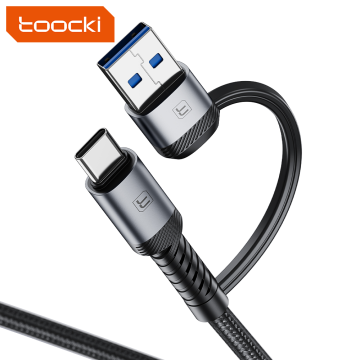 Toocki 3A 2 in 1 5 Gbps Type-C to Type-C VR Link Data Cable for Fast Charging and Gaming