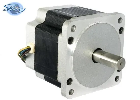 85mm high torque 3-phase hybrid stepper motors anti-rust shaft with 1.2 step angel
