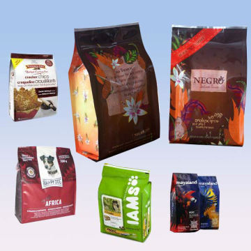 High quality wide use quad-seal packaging bag