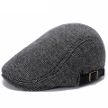 Woolen Hat Man Beret Cap Flat Painter Hat