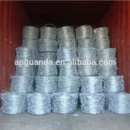 high quality barbed wire anping
