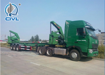 HOWO Side Lifter  Container  Trailer