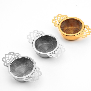 Golden Creative 304 Stainless Steel Double Ear Tea Strainer