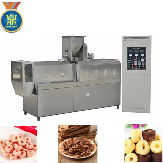 Automatic sweet corn small scale snacks food production making machine