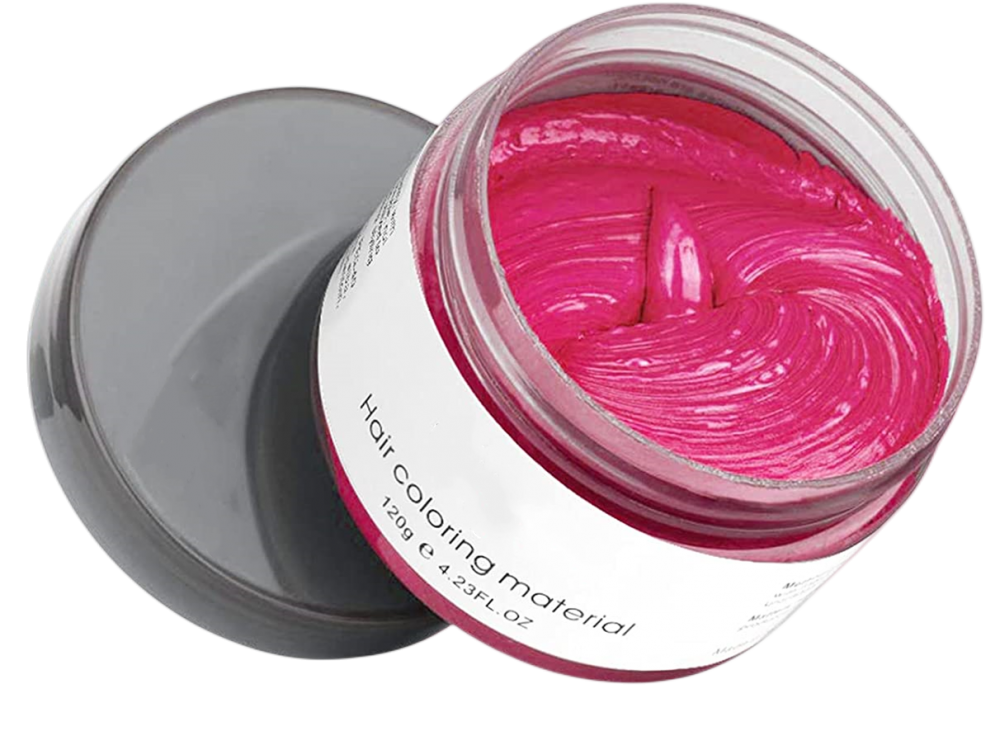 Temporary Pink Keratin Hair Color Dye Paint Wax