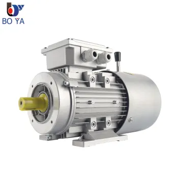 YSEJ 1.5KW-90 Dual Value Capacitor AC Three Phase Induction Motor with Electrical Brake
