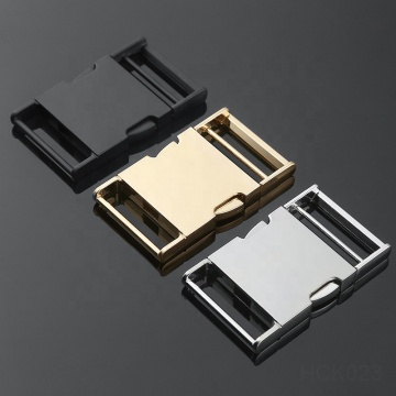 Factory Supply Shiny Gold/Silver Black Zinc Alloy Quick Side Release Belt Buckle 32mm/1.25inch