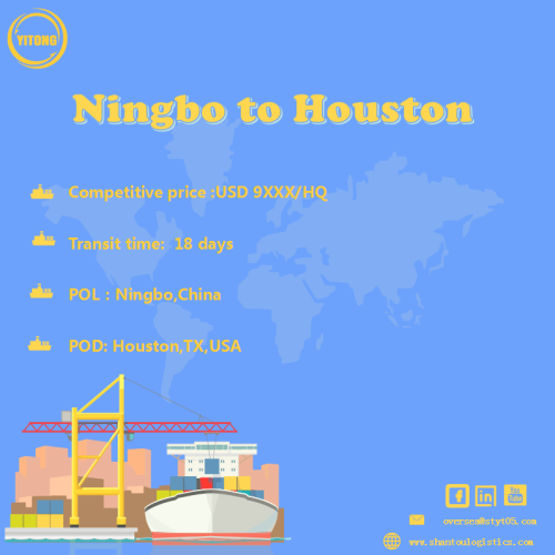 Ocean Freight van Shanghai naar Houston