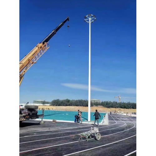 Outdoor 20m High Mast Steel Street Light Pole