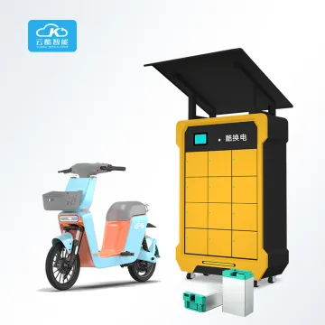 A Conspicuous Swapping Station with Battery 60V50A