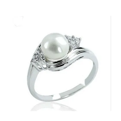 Promise Pearl Rings for Girlfriend