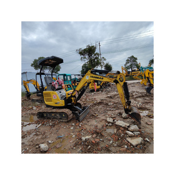 Mini escavadeira Yanmar Vio17 usada para venda - 1,7 tonelada Compact Crawler Digger