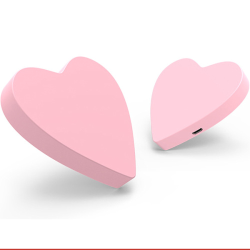 Caricatore Bluetooth wireless personalizzato a forma di cuore