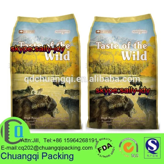 Taste of the Wild High Prairie Dry Dog Food packaing bag