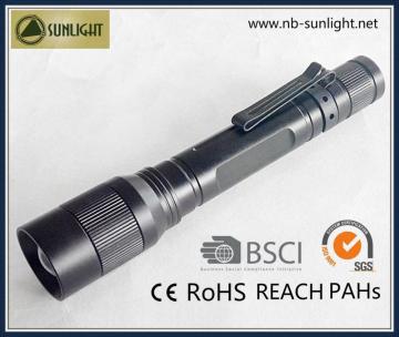 2AA 200lumens CREE 3W LED flashlight with magnet