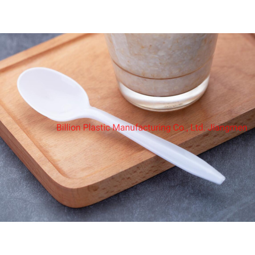 Fast Food Spoon PP Plastic Spoon Cutlery Disposable Spoon