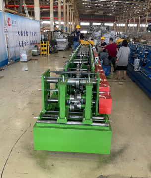 Z Shaped Steel Cold Formed Steel Wall Purlin Roof System Machine