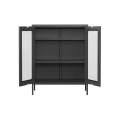 Black Steel Office Storage Garage Cabinets