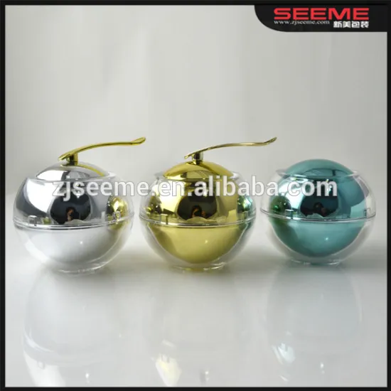 Empty cosmetics packaging; empty plastic cosmetics packging; latest design face cream jar with spoon