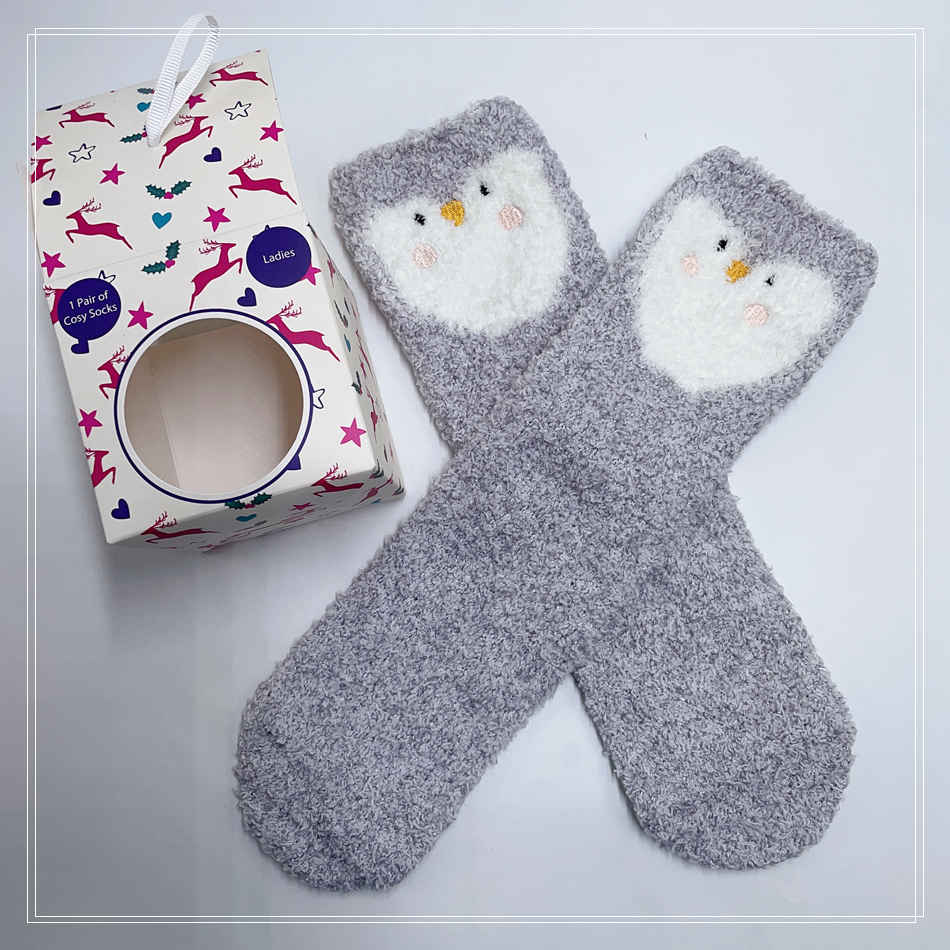 Slipper Socks Women Socks Cosy Socks Winter 40 Jpg