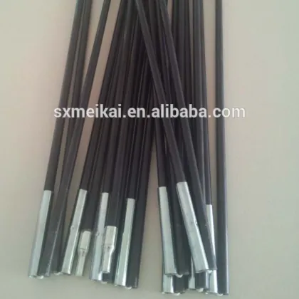 Fiberglass Tent Poles Black