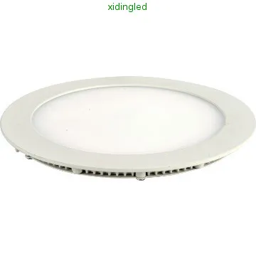 White Round Recessed Panel Lights from Zhongshan Factory