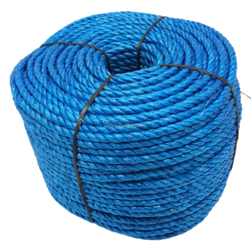 Blue 6mm Nylon Rope and PP Film Rope 100m Roll for Outdoor and Home Use