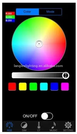 2015 New Smart Wifi iPhone Android Control RGB Colorful Underwater Boat LED Light