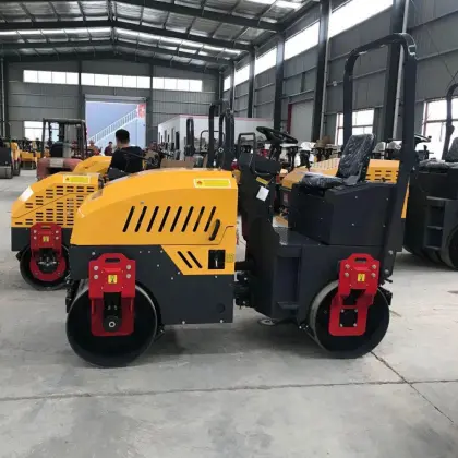 Road roller single drum roller