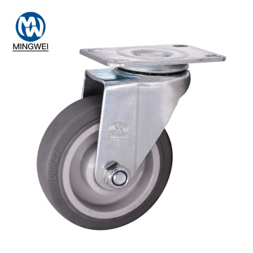 Medium duty TPR caster wheel 4inch 120kg