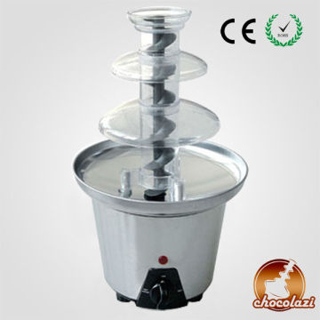 CHOCOLAZI ANT-8030 ALL Model 3 tiers wholesale Mini Home chocolate fondue fountain maker